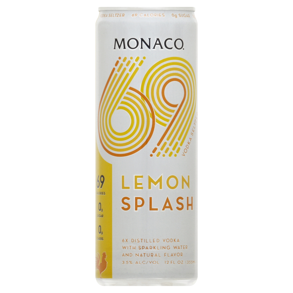 Monaco Vodka Seltzer, Lemon Splash Same-Day Delivery or Pickup