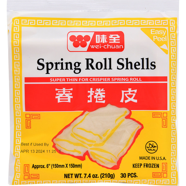 Wei-Chuan 6" Spring Roll Shells