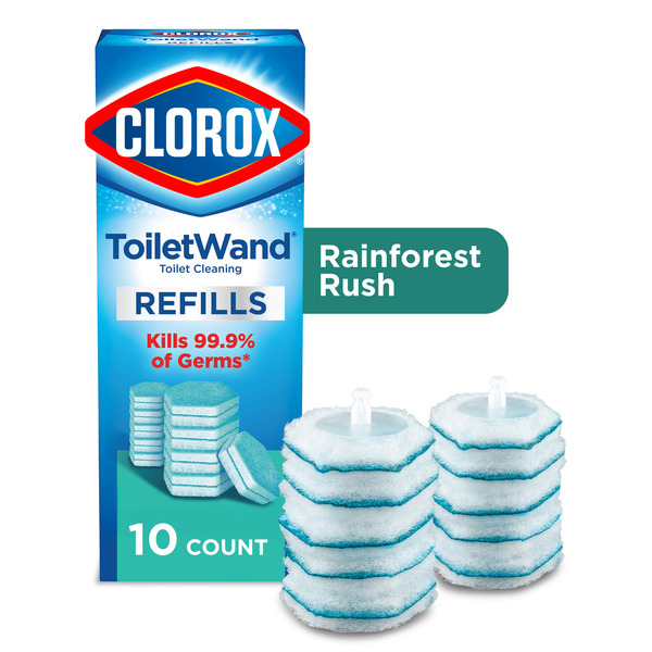 Clorox ToiletWand® Disinfecting Refills, Disposable Wand Heads
