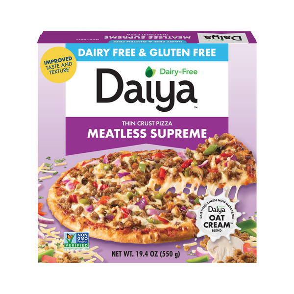 Daiya Dairy Free Gluten Free Meatless Supreme Pizza Same-Day