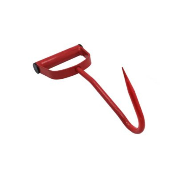 County Line 11 in. Steel Hay Hook, Red
