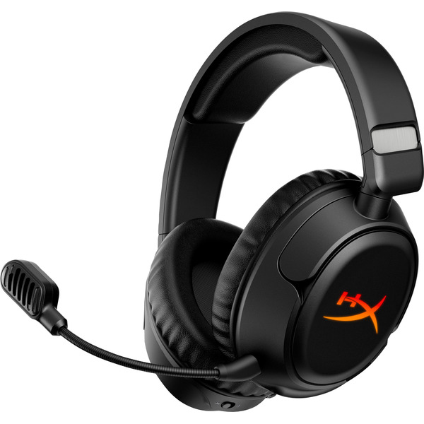 HyperX Cloud Flight 2 Wireless Gaming Headset for PC, PS5, PS4, Nintendo Switch, Mac, Mobile & Bluetooth - Black