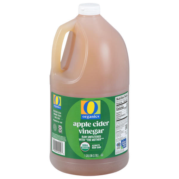 O Organics Vinegar, Apple Cider