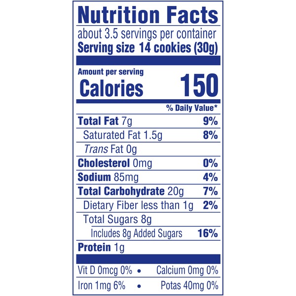 31 Chips Ahoy Cookies Nutrition Label Labels Design Ideas 2020
