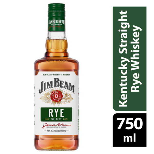 Jim Beam Rye Whiskey Same-Day Delivery | Binny's Beverage Depot
