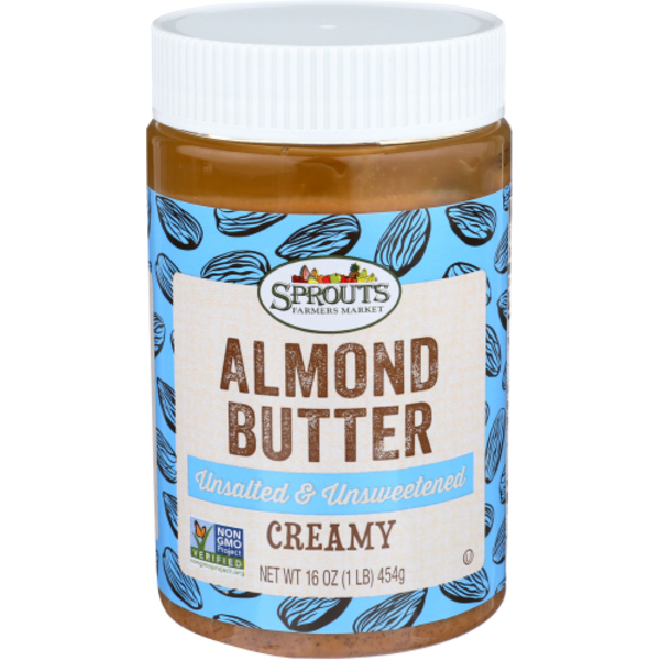 Sprouts Farmers Market Sprouts Unsalted Unsweetened Creamy Almond