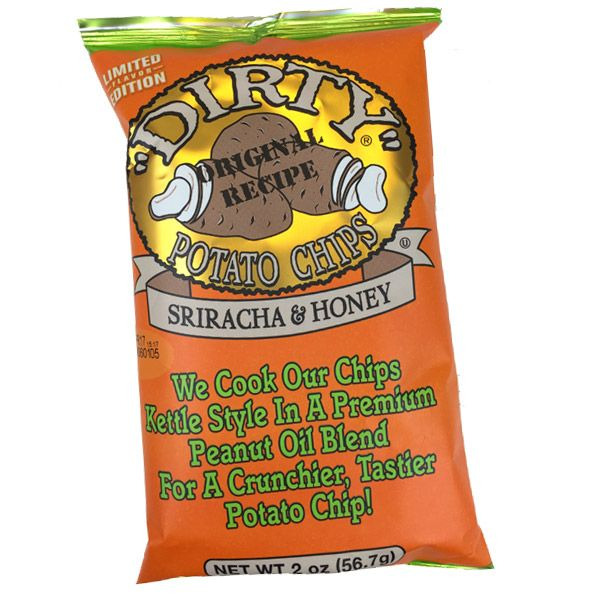 Dirty - Siracha & Honey Chips - 25/2 OZ