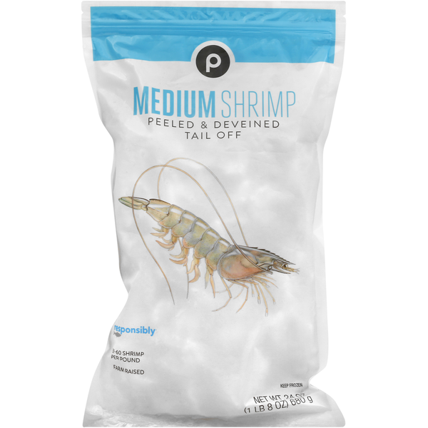 Publix Shrimp, Medium (24 oz) Instacart