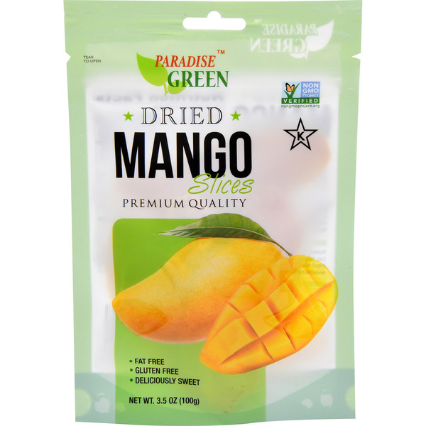 Paradise Green Dried Mango