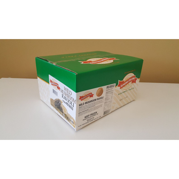 Frozen Supremo Italiano - Wild Mushroom Ravioli - 5 lbs