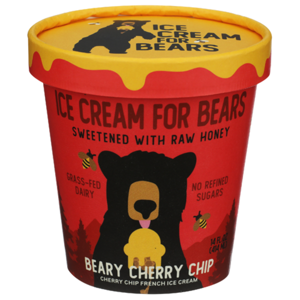 Ice Cream For Bears Beary Cherry Chip French Ice Cream Same-Day