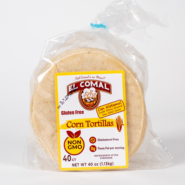 El Comal  Non GMO Yellow Corn Tortillas