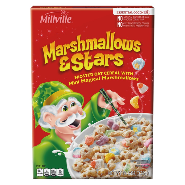 ALDI Millville Marshmallows & Stars Frosted Oat Cereal SameDay