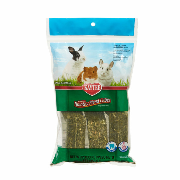 Kaytee Natural Timothy Hay Blend Cubes for Rabbits & Small Animals