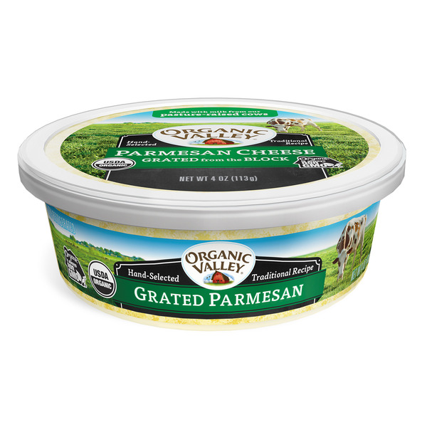 Organic Valley® Organic Grated Parmesan Cheese