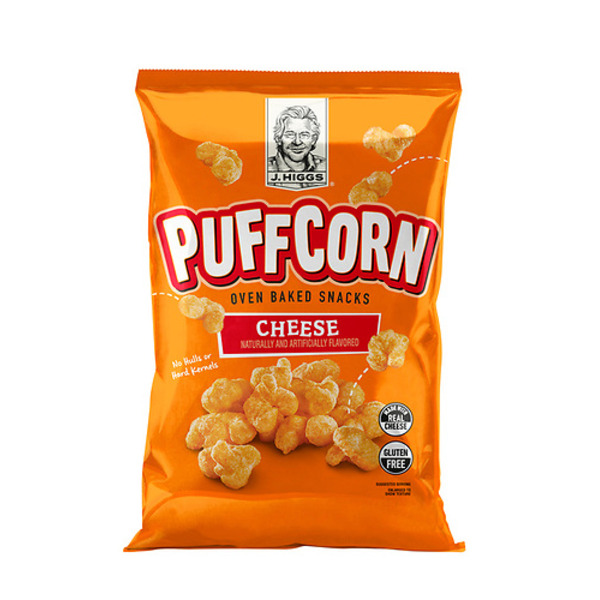 J. Higgs Cheese Flavored Puffcorn Oven Baked Snacks Same-Day