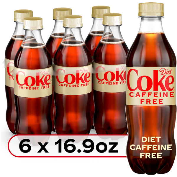 Diet Coke Caffeine-Free Soda Bottles