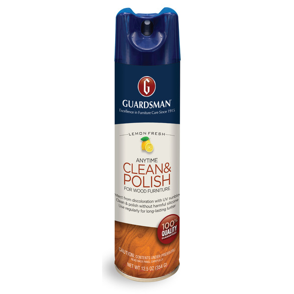 Guardsman Clean & Polish For Wood Furniture Lemon Fresh