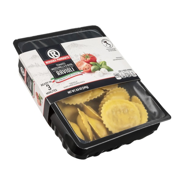 Cheese Rouses Rouses Mozzarella Cheese & Basil Ravioli Same-Day Delivery | Rouses Markets