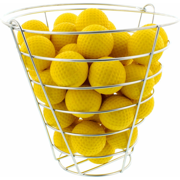 Maxfli Foam Practice Balls with Storage Basket