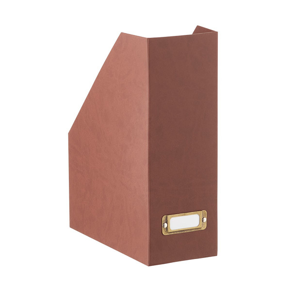 Bigso Box Of Sweden Magazine File - Leather
