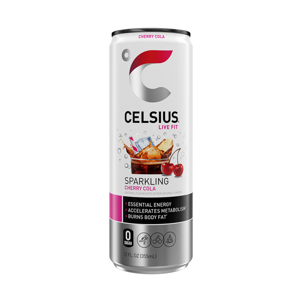 Celsius Sparkling Cherry Cola, Energy Drink