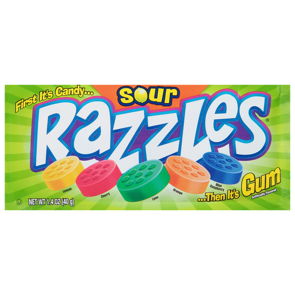 Razzles Candy, Sour Same-Day Delivery or Pickup | Woodman's Food