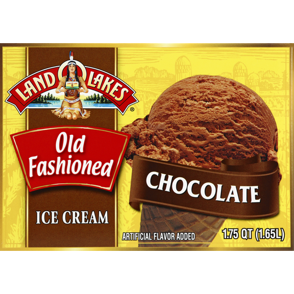 Land O Lakes Ice Cream, Old Fashioned, Chocolate Same-Day Delivery