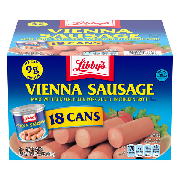 Libby's - Vienna Sausage - 18/5 oz Can