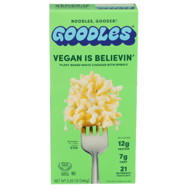 Goodles Vegan Is Believin White Cheddar Mac & Cheese