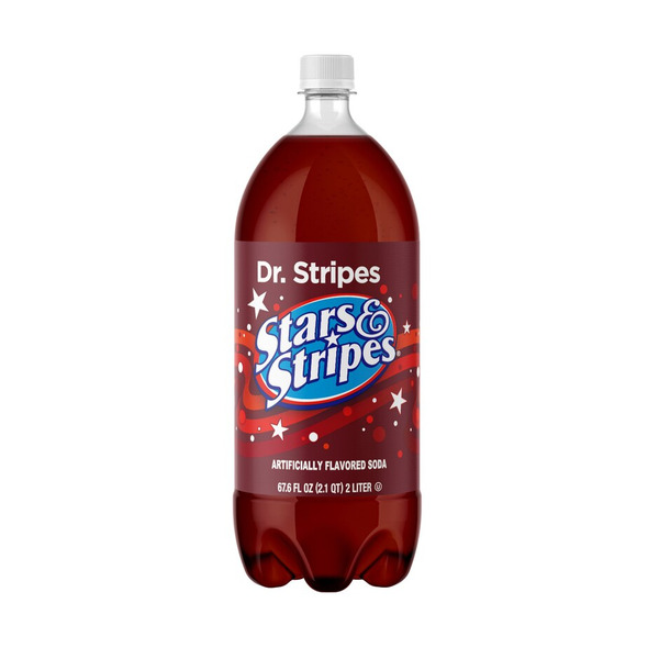 Stars & Stripes Dr. Stripes Soda