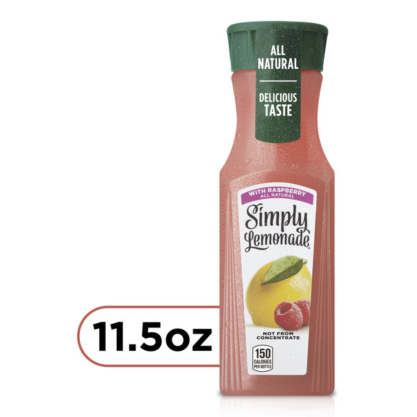 Simply Lemonade with Raspberry Bottle
