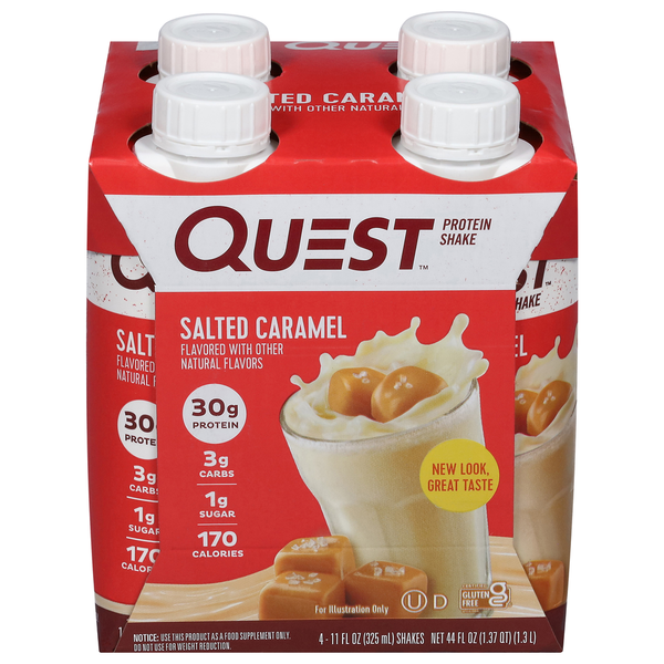  quest ３G Quest Protein Shake, Salted Caramel Same-Day Delivery or Pickup