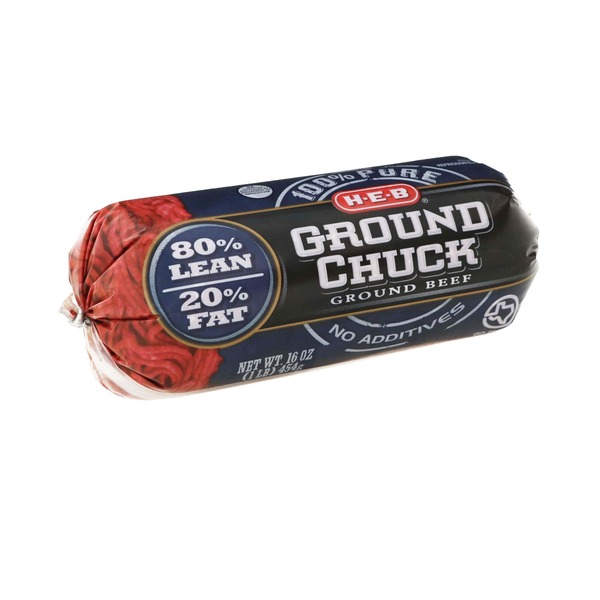 HEB 80/20 Ground Chuck (16 oz) from HEB Instacart