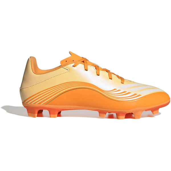 adidas F50 Messi Club FG Soccer Cleats, Size M9.5/W10.5, Medium/D - Orange/Gold