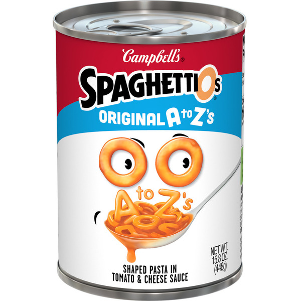 Campbell's SpaghettiOs A to Z's Canned Pasta Same-Day Delivery or