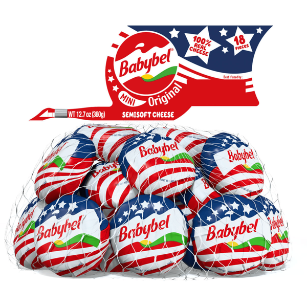 Babybel Original Snack Cheese, 12.7 oz (18 Count)