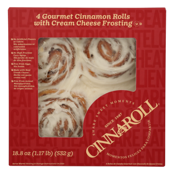 Cinnaroll Cinnamon Rolls, Gourmet Same-Day Delivery or Pickup