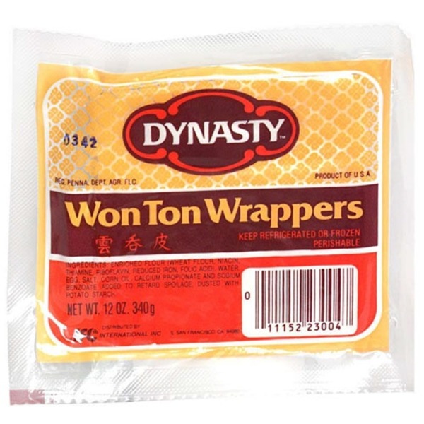 Dynasty Won Ton Wrappers (12 oz) from Kroger Instacart