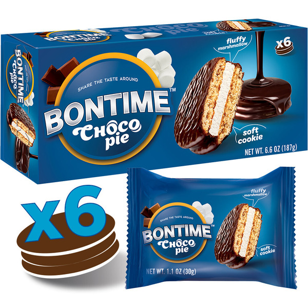 Liberty Orchards Bontime Choco Pie Vanilla Same-Day Delivery | Big