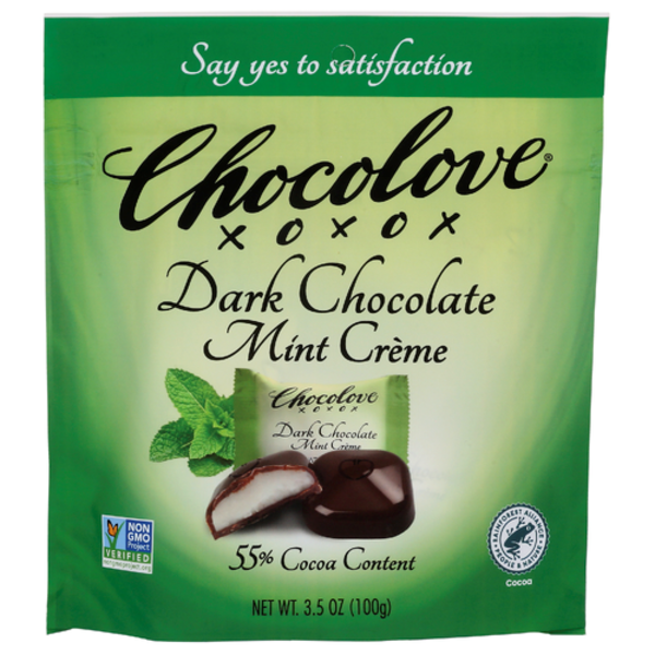 Chocolove Mint Creme Dark Chocolate Bites Same-Day Delivery or