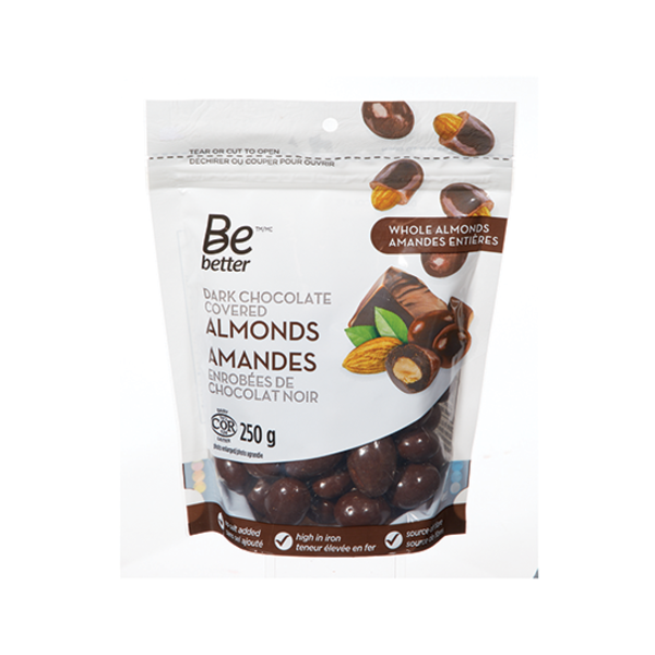 Be Better Dark Chocolate Covered Almonds Same-Day Delivery | Rexall