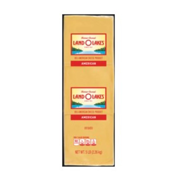 Land O Lakes Sliced Yellow American Cheese 120ct