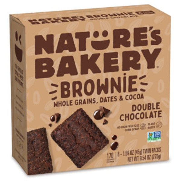 Nature's Bakery Double Chocolate Brownie Bars
