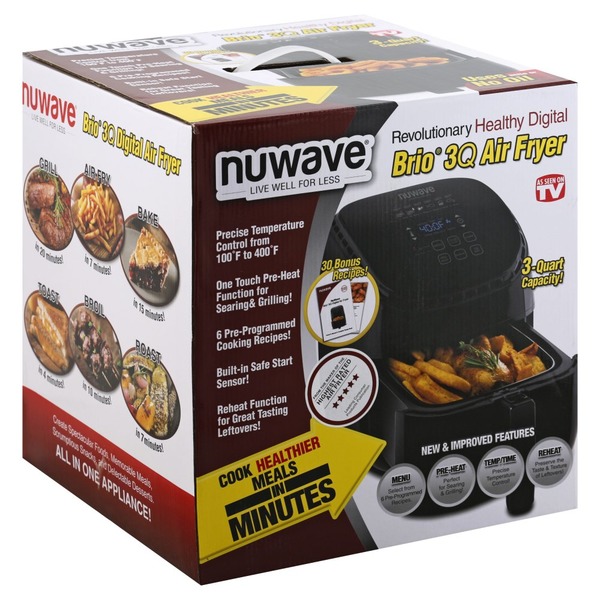 Nuwave Air Fryer, Brio, 3Q (1 each) from Meijer Instacart