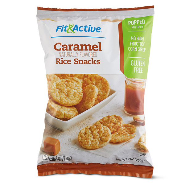 Fit & Active Caramel Rice Snacks