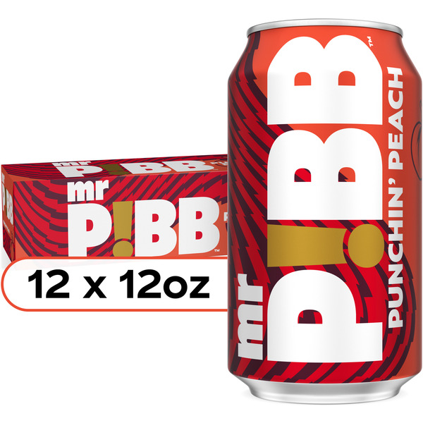 Mr. Pibb Peach Soda Cans Same-Day Delivery or Pickup | Publix
