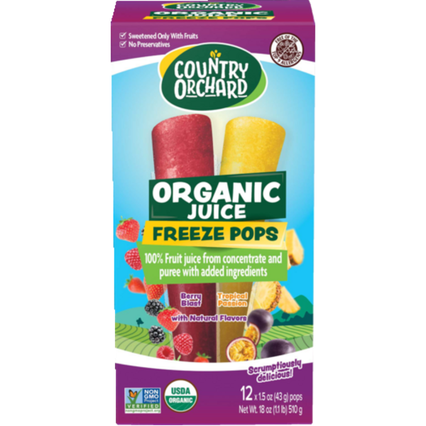 Country Orchard Organic Tropical Passion & Berry Blast Juice