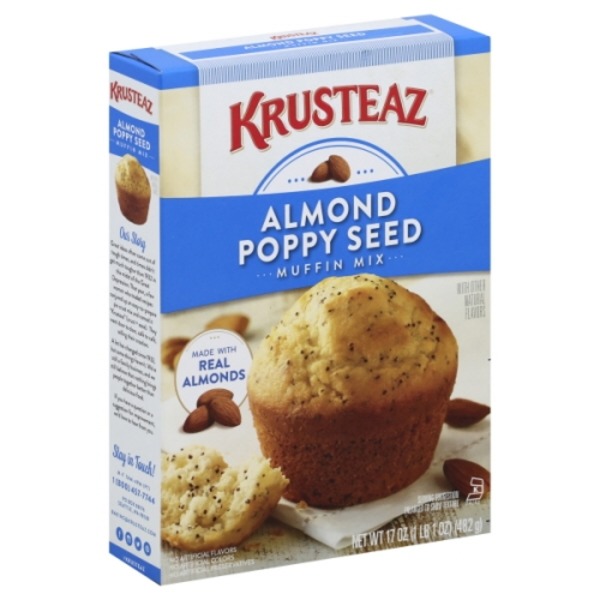 Krusteaz Almond Poppy Seed Muffin Mix (17 oz) from Safeway Instacart
