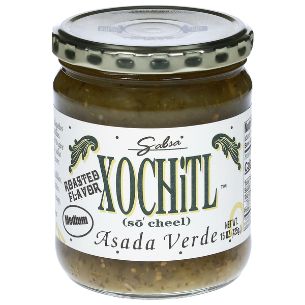 Xochitl Asada Verde Salsa, Medium Same-Day Delivery or Pickup